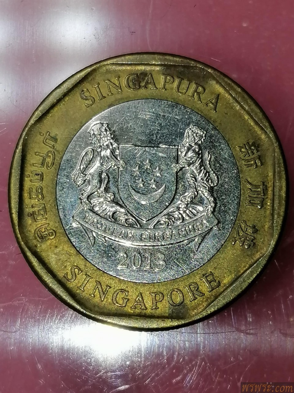 เหรียญ SINGAPURA1DOLLAR