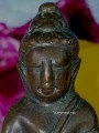 佛哥林帕瓦里 (Phra Kring Pawaret)，佛歷 2411 Kring Pawaret 1868, bronze material, loud bell.พระกริ่งปวเรศ หน้านาง๒๔๑๑ เนื้อสำริด กริ่งดัง